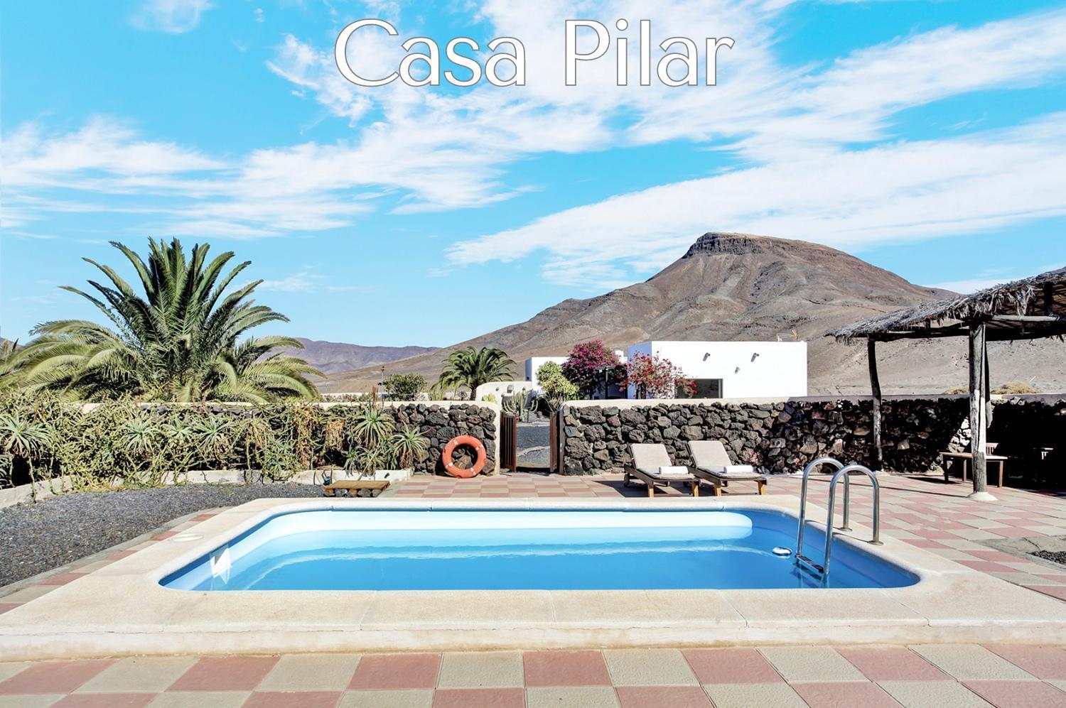 Casa Pilar, Aurora Y Tarabilla En Finca Ecologica Teguitar Buitenkant foto